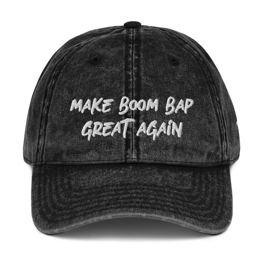 MAKE BOOM BAP GREAT AGAIN DAD HAT